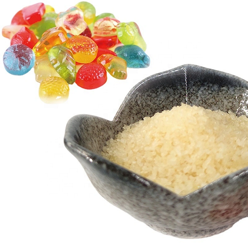 Food Grade Bovine Gelatin 220 Bloom Beef Skin Edible Gelatin for Food Industry